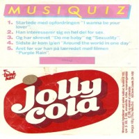 Jolly Cola - musik quiz